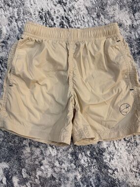 Properly Tied Khaki Athletic Shorts